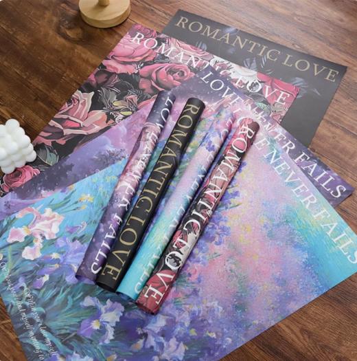 甜心花漾 油画风艺术纸 商品图0