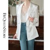 余潇潇【欲望都市】2025春装新款轻奢气质时尚醋酸枪驳领西装外套 商品缩略图3