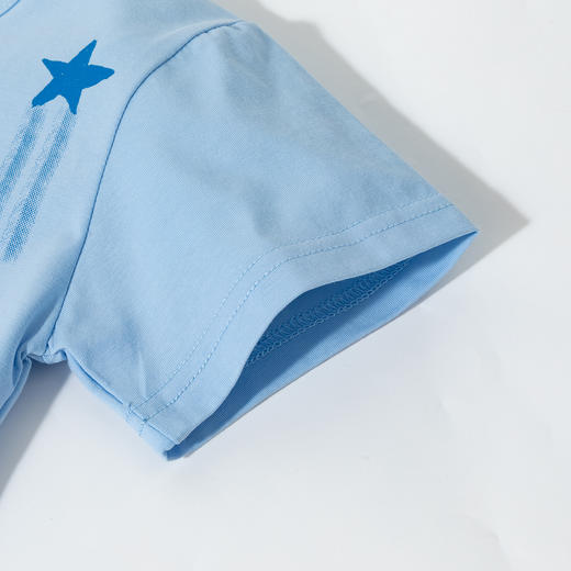 ZB2ES002夏季新款25年男童短袖T恤卡通满印宽松上衣凉感透气T恤冰感上衣 商品图8