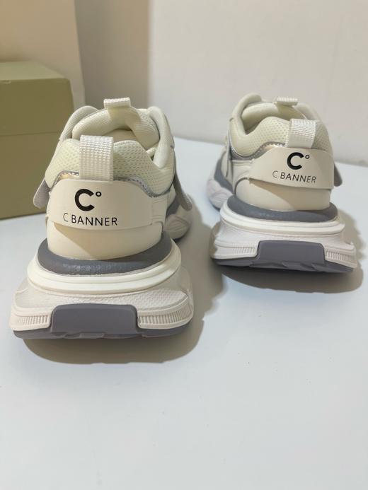 【原单断码特价】C.BANNER/千百度撤柜厚底老爹鞋圆头系带运动鞋 商品图6