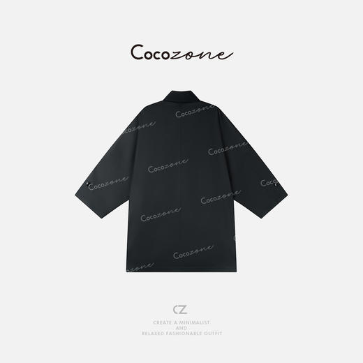 COCO ZONE 刘一一 2025早春高级感简约单排扣长款外套CD1A0351 商品图1