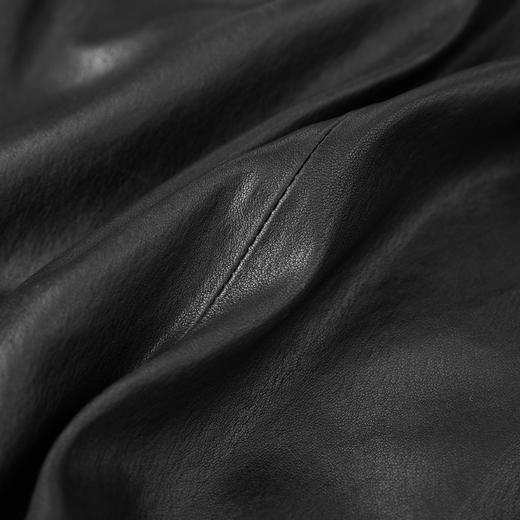 ROMI STUDIO“棕标甄选”100绵羊皮柔软弹力修身皮衣外套RWCSWG1561 商品图7