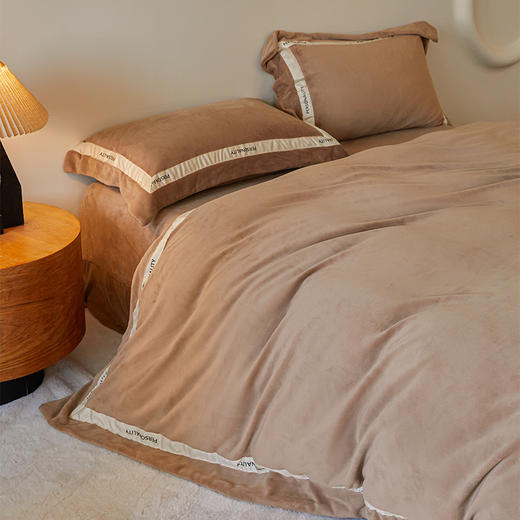 芝芝牛奶绒轻奢四件套-TJ1533 商品图8