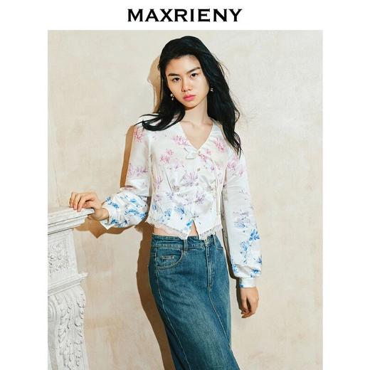 MAXRIENY2024雪纺衫(货号:MC85TP081) 商品图1
