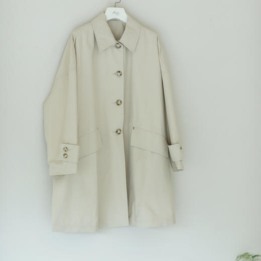 两色中长款风衣 商品图3