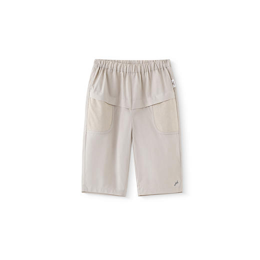 【商场同款】英氏儿童裤子夏季网眼透气中裤纯棉男童休闲裤子新款 商品图4