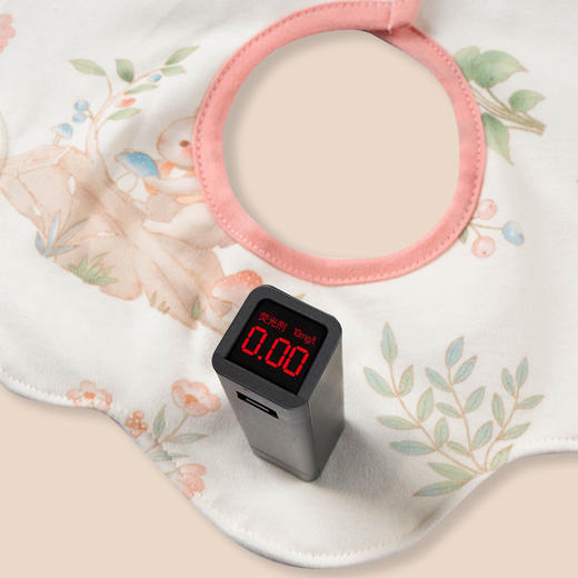 [口水巾2条装]卓儿口水巾婴儿围嘴纯棉柔软新生儿宝宝防水防吐奶口水围兜 商品图3