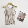 【带胸垫】螺纹打底吊带美背打底衫 商品缩略图8