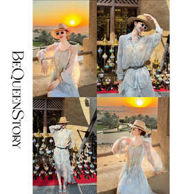 余潇潇【迷雾沙丘】桑蚕丝宽松衬衫&百搭半身裙&连衣裙2025春季新款