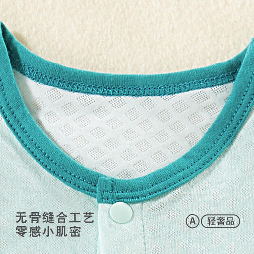 [春款连体衣]卓儿zhuoer baby四季薄连体衣家居服新生儿婴儿天然舒适不闷汗衣服 商品图3