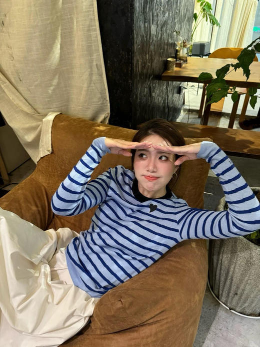 双色条纹针织（锁 商品图3