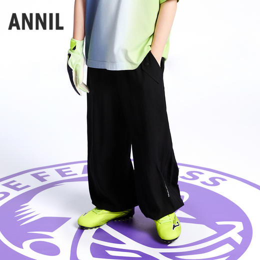 男女童全腰单裤防蚊裤夏季新款安奈儿童装实体店同款AM526652 商品图2