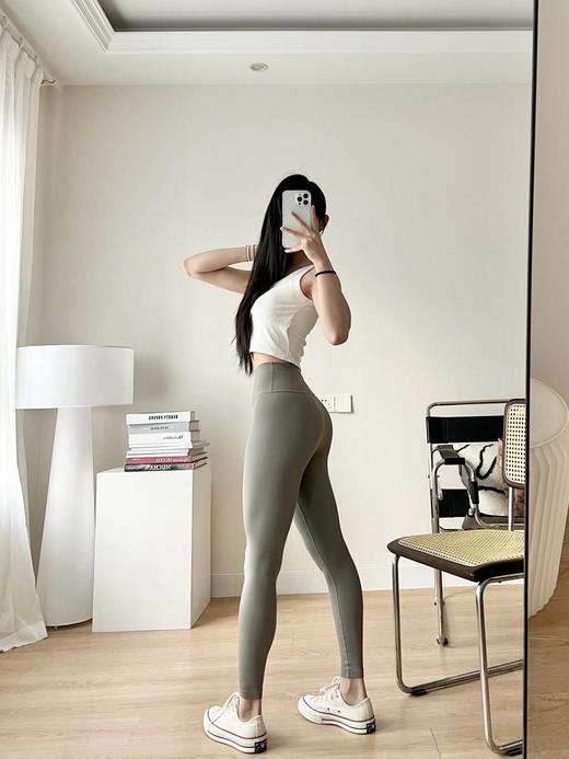 lululemonWunder Train 女士运动高腰紧身裤瑜伽裤24" 芯吸肯豆露思日常都在穿这款（SS） 商品图10