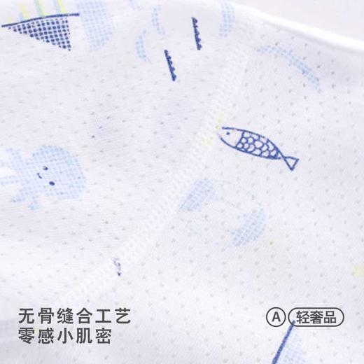 [四季薄连体衣]卓儿zhuoer baby透气网孔家居服新生儿婴儿清爽不闷汗衣服 商品图3
