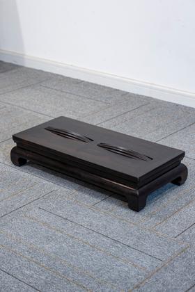 红桥红  家具严选  紫光檀（东非黑黄檀）【60 滚轴养身脚踏】