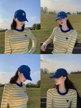 双色条纹针织（锁