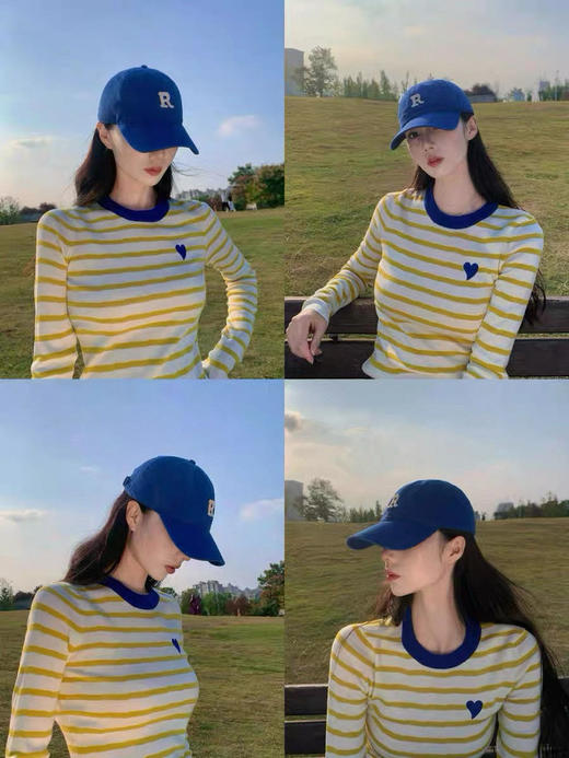 双色条纹针织（锁 商品图0