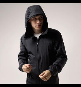 无标袅 AT0M阿瞳木 拉链连帽薄棉服 WT836