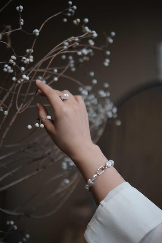 花花团有机宝石珍珠首饰专场：每一款都经过精心挑选设计！基础款耳环、戒指｜设计款仙女风耳线、项链、手链，应有尽有～佩戴气质优雅，为美丽加分～ 商品图10