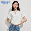 simplepieces夏季新品SPS上衣女宽肩短款短袖T 商品缩略图0