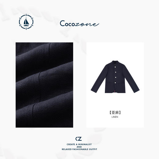 COCO ZONE 2025春季新款大口袋单排扣休闲外套CD1A0451 商品图2