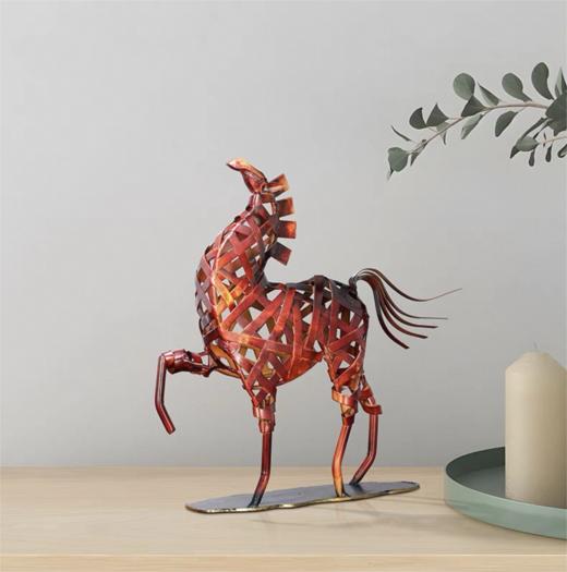 铁艺编织马 商品图0