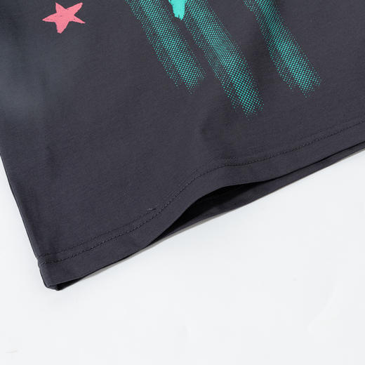 ZB2ES002夏季新款25年男童短袖T恤卡通满印宽松上衣凉感透气T恤冰感上衣 商品图2