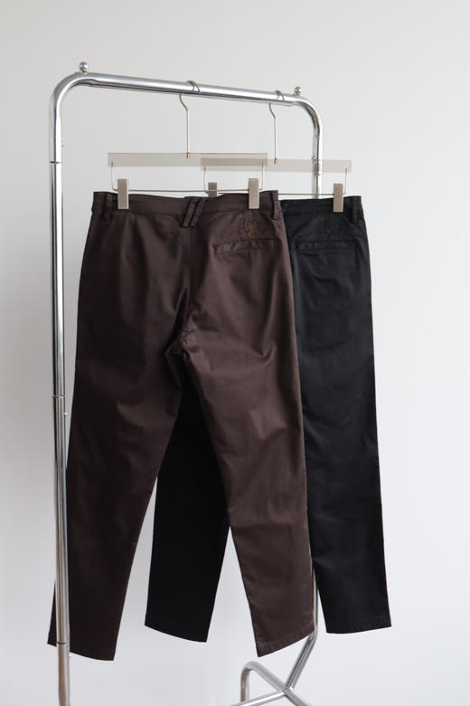 B.B 丝光缎纹面料 春季薄款弹力休闲长裤 XXK184 商品图4