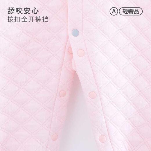 [保暖衣服]卓儿新生儿宝宝春秋婴儿长袖夹丝加厚家居服 商品图2