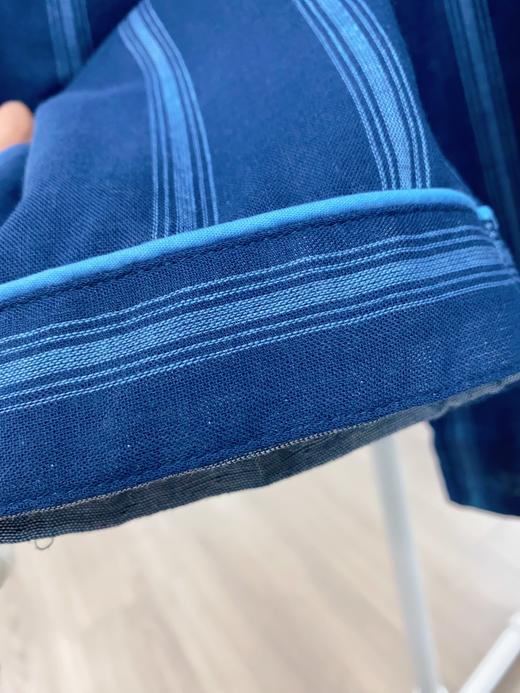 松植屋男款不负韶华竖条纹纱布睡衣套装100%纯棉面料全棉家居服 商品图13