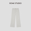 ROMI STUDIO“清新优雅”棉质斜纹高腰廓形微喇牛仔裤 RWBWX81753 商品缩略图0