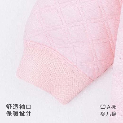 [保暖衣服]卓儿新生儿宝宝春秋婴儿长袖夹丝加厚家居服 商品图3