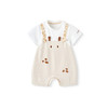 【商场同款】英氏婴儿衣服夏季短袖男童透气可爱假两件连身衣爬服 商品缩略图4