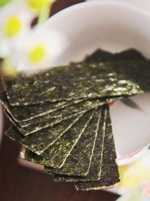 【头水紫菜-芝麻海苔夹心脆】 0糖，0盐，0酱油，0香精，0色素，0油，0防腐，0增味剂！ 商品图1