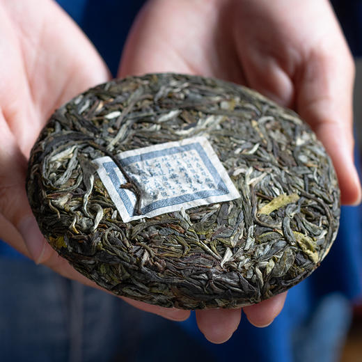 【三月系列】元昌号2025年百花潭100克生饼 商品图1