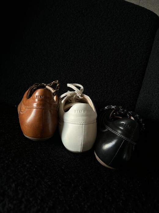 RIM RIM 聆里新款复古做旧运动四季穿搭设计师款薄底徳训鞋2480 商品图2