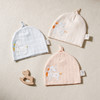 [新生儿胎帽]卓儿婴幼儿帽子纯棉独角兽尖角帽防风保暖待产宝宝套头帽 商品缩略图1