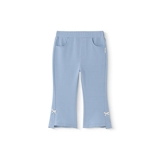 【商场同款】英氏儿童牛仔裤夏季休闲长裤女童微喇叭裤子2025新款 商品图4