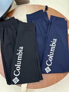 正品 哥伦比亚户外 弹力透气长裤
弹力速干面料版型挺括，不挑年龄必入款  ，松紧裤腰吸汗速干户外登山裤 小腿处饰有品牌字母logo，不失单调

黑色藏蓝 尺码 mlxlxxl