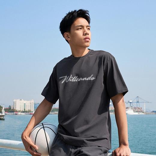 有志者UZIS美式运动短袖男夏季新款宽松透气潮流休闲篮球t恤[脉冲 商品图0