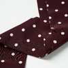 ROMI STUDIO“法式优雅”100%桑蚕丝红白波点系脖发带飘带 436D6105 商品缩略图2