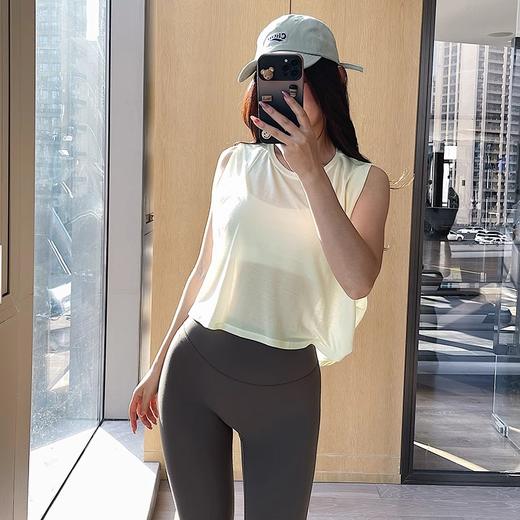 跃牌【周游世界系列】2025春夏新品天丝莱赛尔轻薄运动上衣吸湿速干宽松健身服TP0826 商品图3