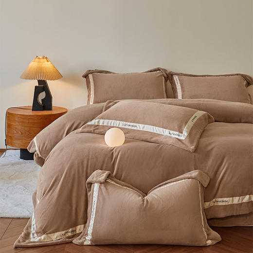 芝芝牛奶绒轻奢四件套-TJ1533 商品图6