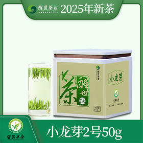 醒世茶业丨小龙芽2号  绿茶 
 四川宜宾早茶 特级 50g 罐装