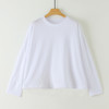 weyo女士夏季休闲麻棉轻薄空调衫圆领宽松罩衫880044 商品缩略图1