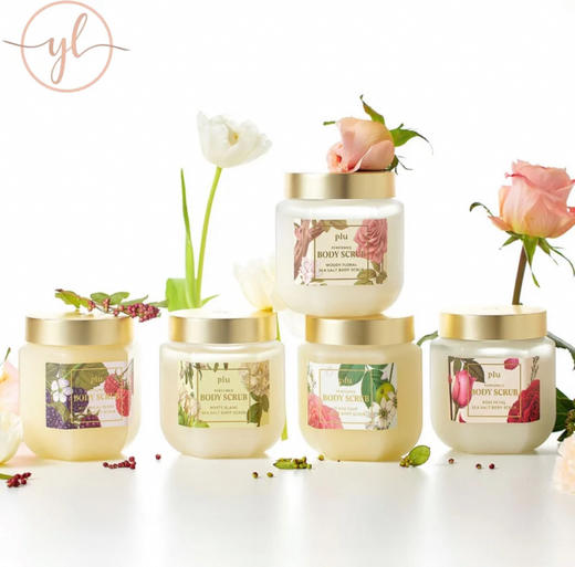 韩国 PLU温和保湿身体磨砂膏-500g（多款可选） 商品图0