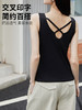 女士天丝棉固定杯美背心新中式国风女士背心打底舒适透气马甲8938/2582/2583/2585/2586/2590/2508/2510 商品缩略图3
