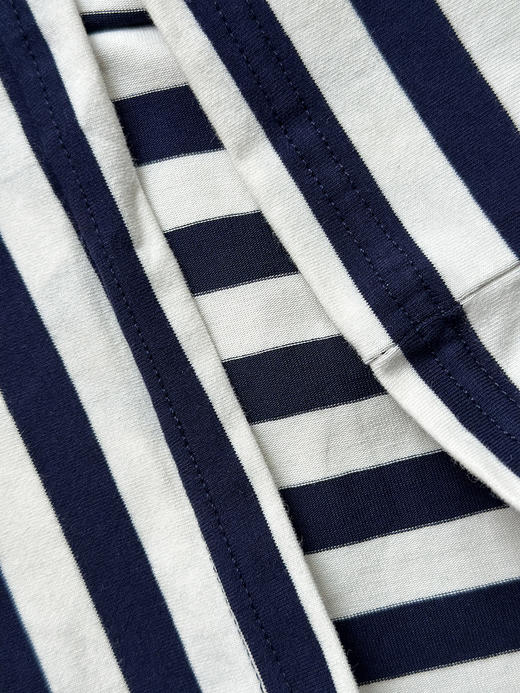 现货 THS-限时 max家 松弛衣橱感 极简风经典条纹字母长袖T恤 BH2567 商品图9