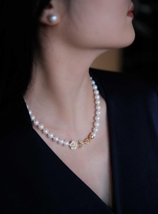 花花团有机宝石珍珠首饰专场：每一款都经过精心挑选设计！基础款耳环、戒指｜设计款仙女风耳线、项链、手链，应有尽有～佩戴气质优雅，为美丽加分～ 商品图7