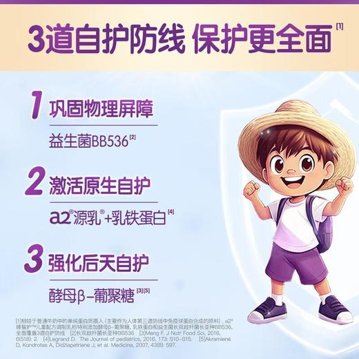 a2臻智护儿童配方调制乳粉750g 商品图4